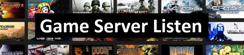 hier kannst du dein eigene Game server Tracken....